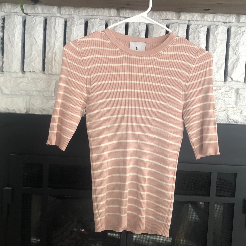 Goop G. Label silk ribbed top